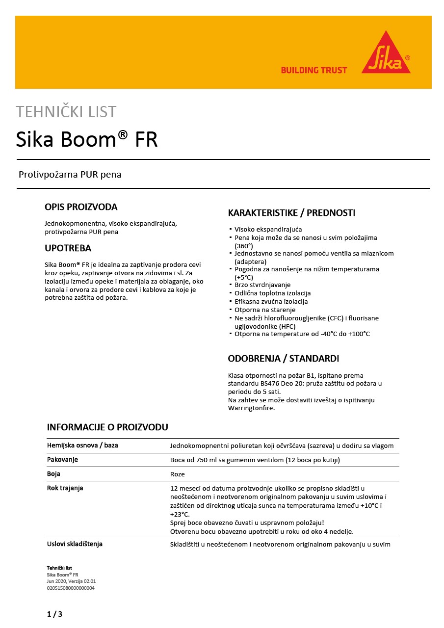 Sika Boom® FR