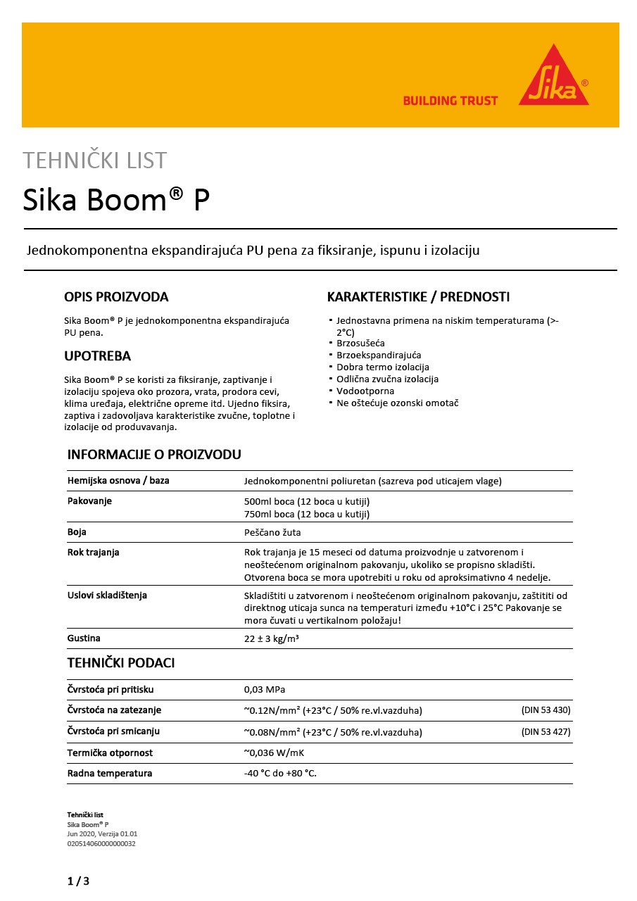 Sika Boom® P