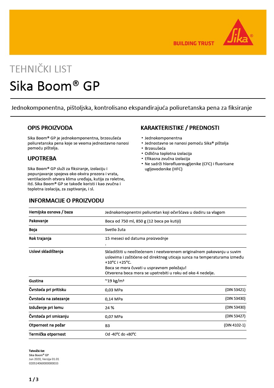 Sika Boom® GP
