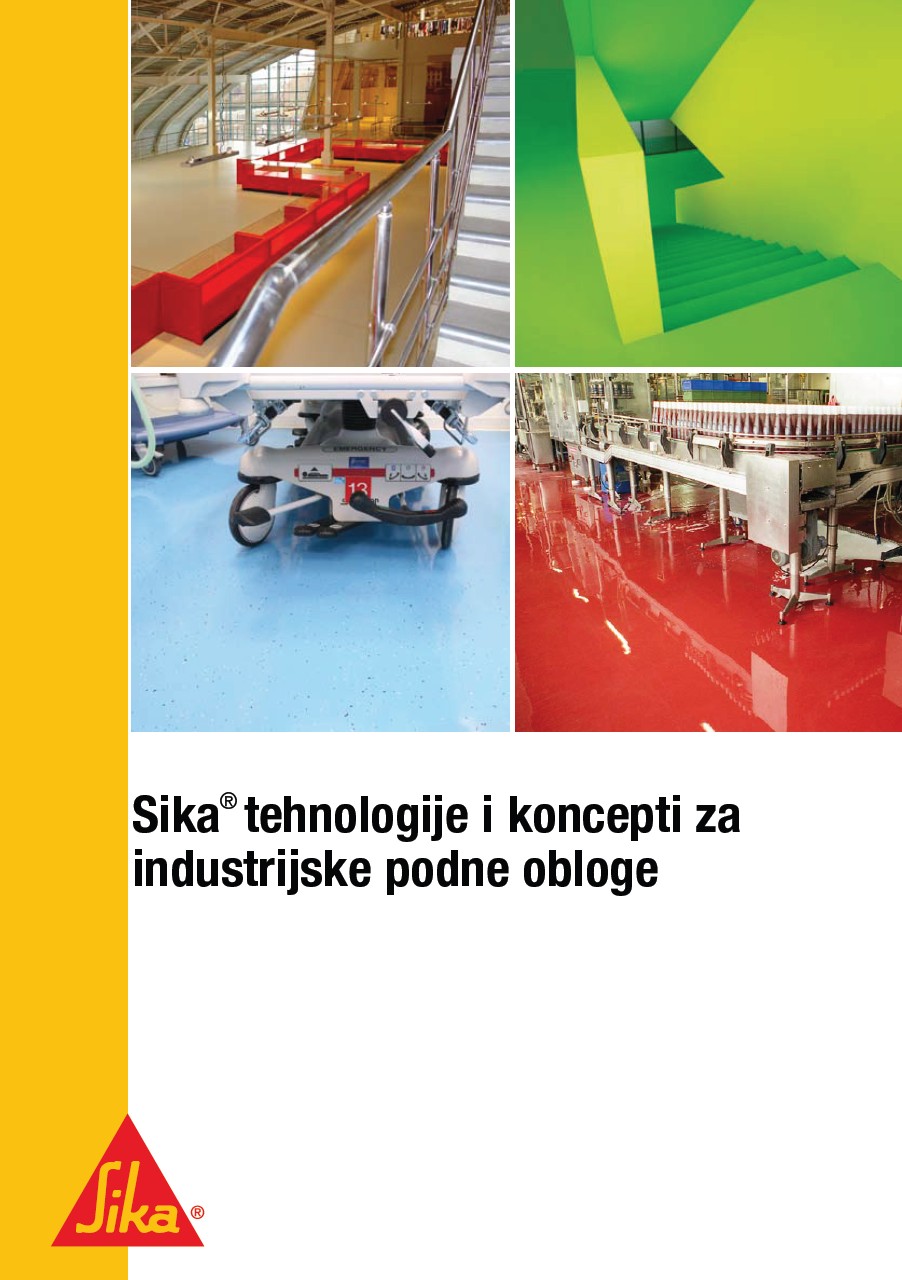 Sika tehnologije i koncepti za industrijske podove