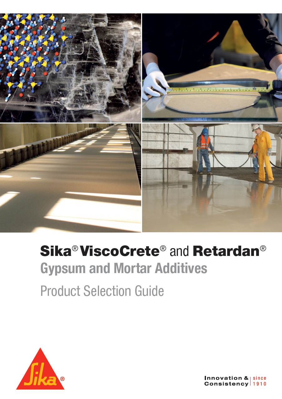 Sika ViscoCrete and Retardan